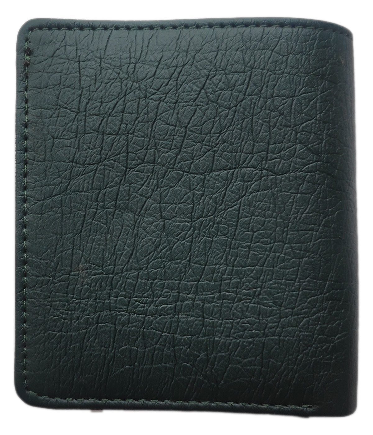Sacculus wallet for men leather stylish Casual Men’s Wallet Green Color Design No A0026, Pack of 1 - Image 2