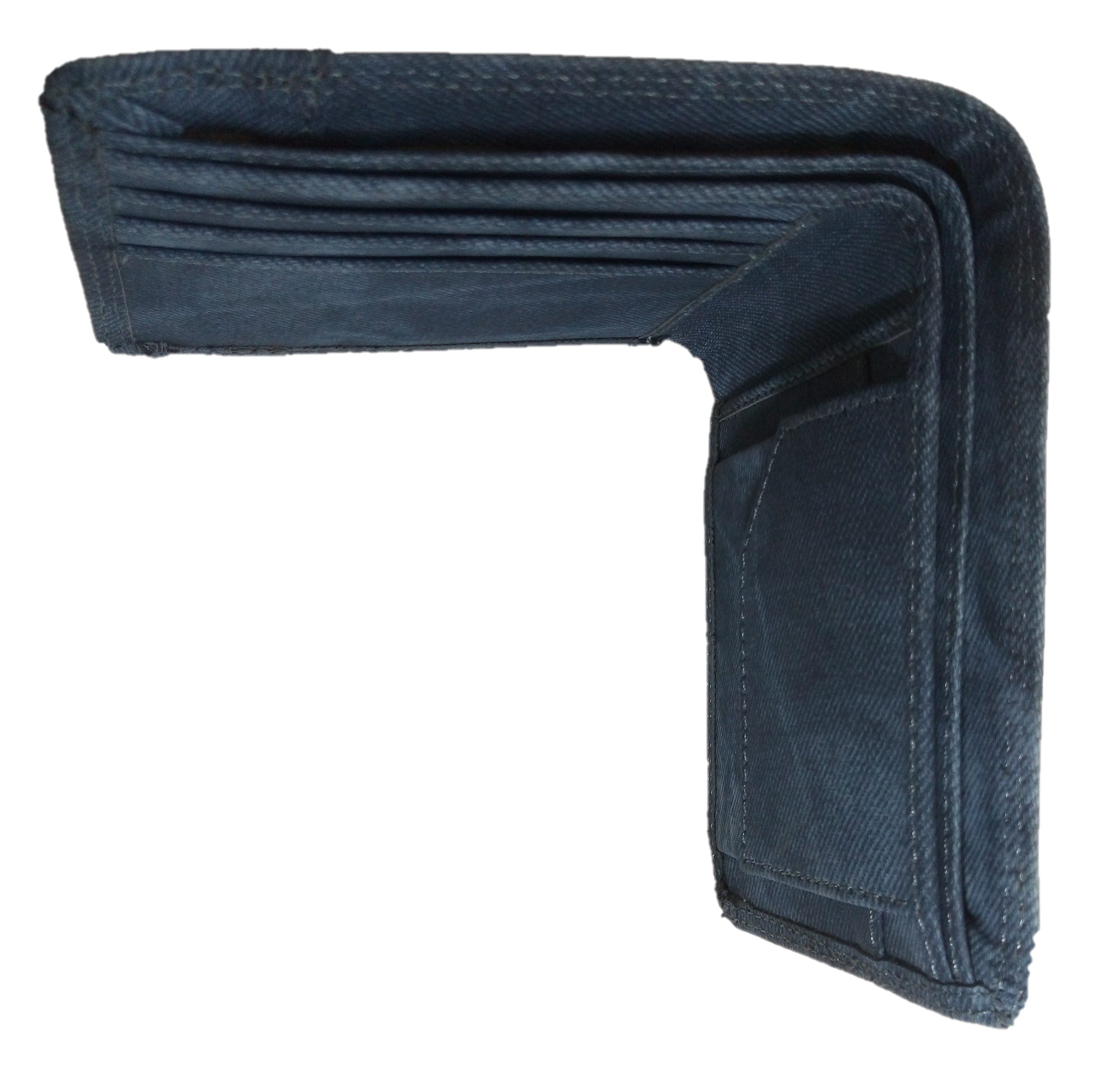 Sacculus® Bifold Wallets for men Casual Jeans blue A0051 - Image 8