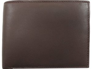 Sacculus ✔100 % Genuine Leather Casual Gents Wallet Plain Brown Color Design No J0003