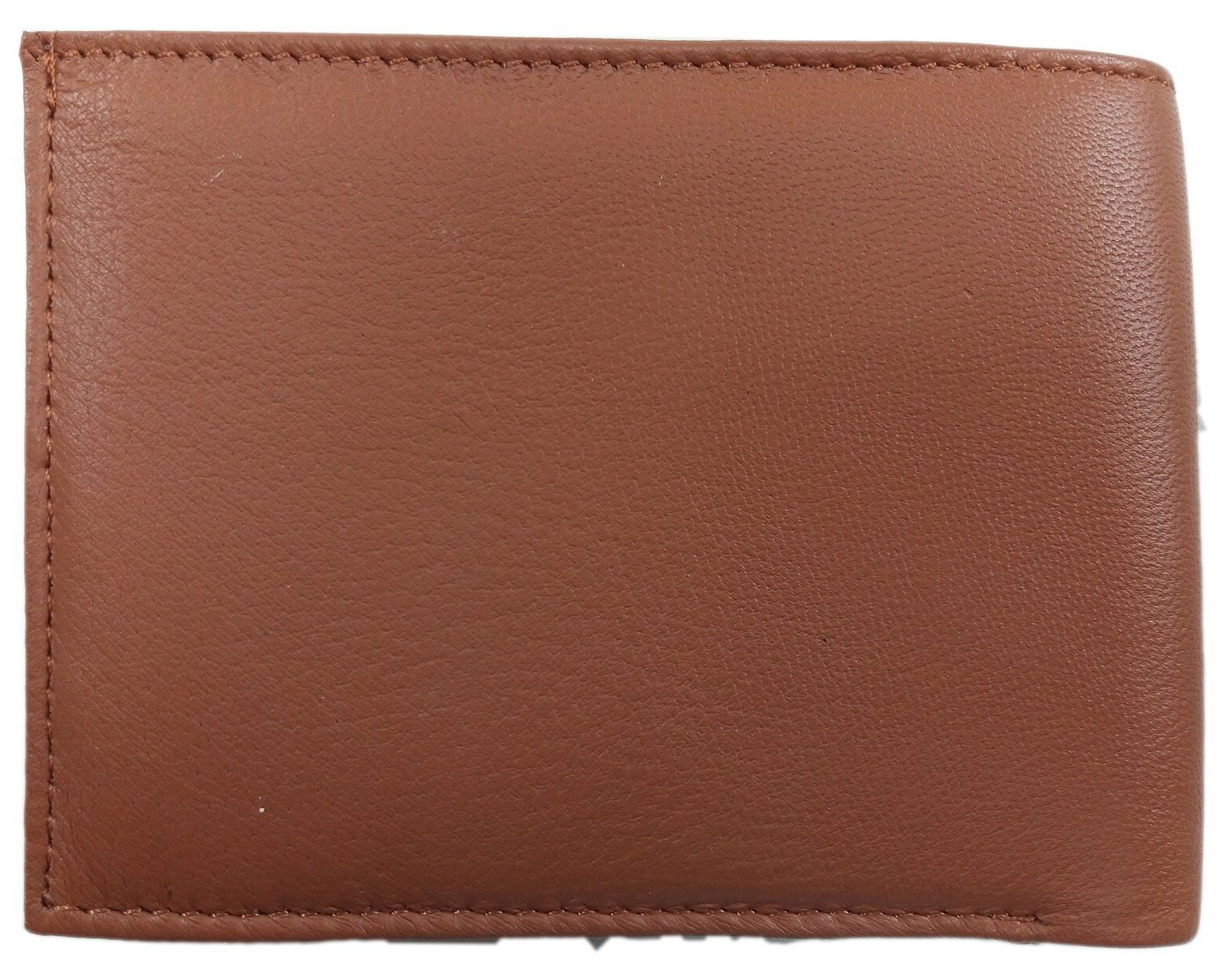Sacculus ✔100 % Genuine Leather Casual Gents Wallet Plain Design TAN Color Design No J0004 (PACK OF 1) - Image 6